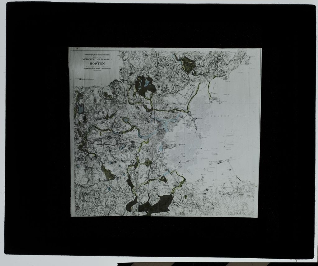 Miniature of Map of Boston Metropolitan District