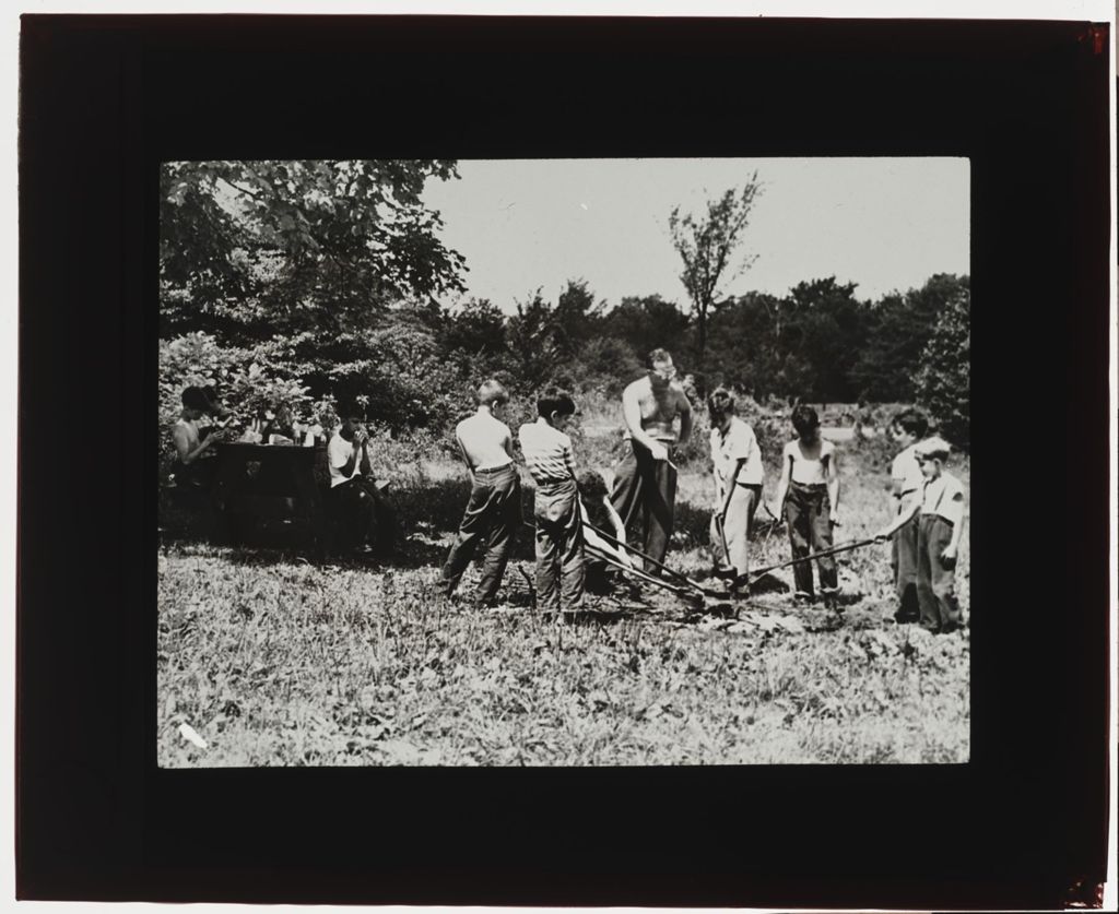 Miniature of Forest Preserve District Day Camp, Camp Fire