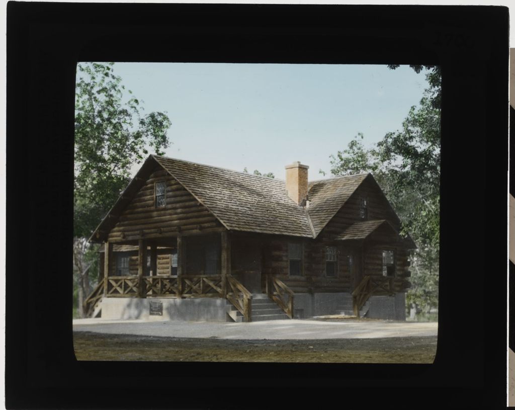 Miniature of Log Cabin Building