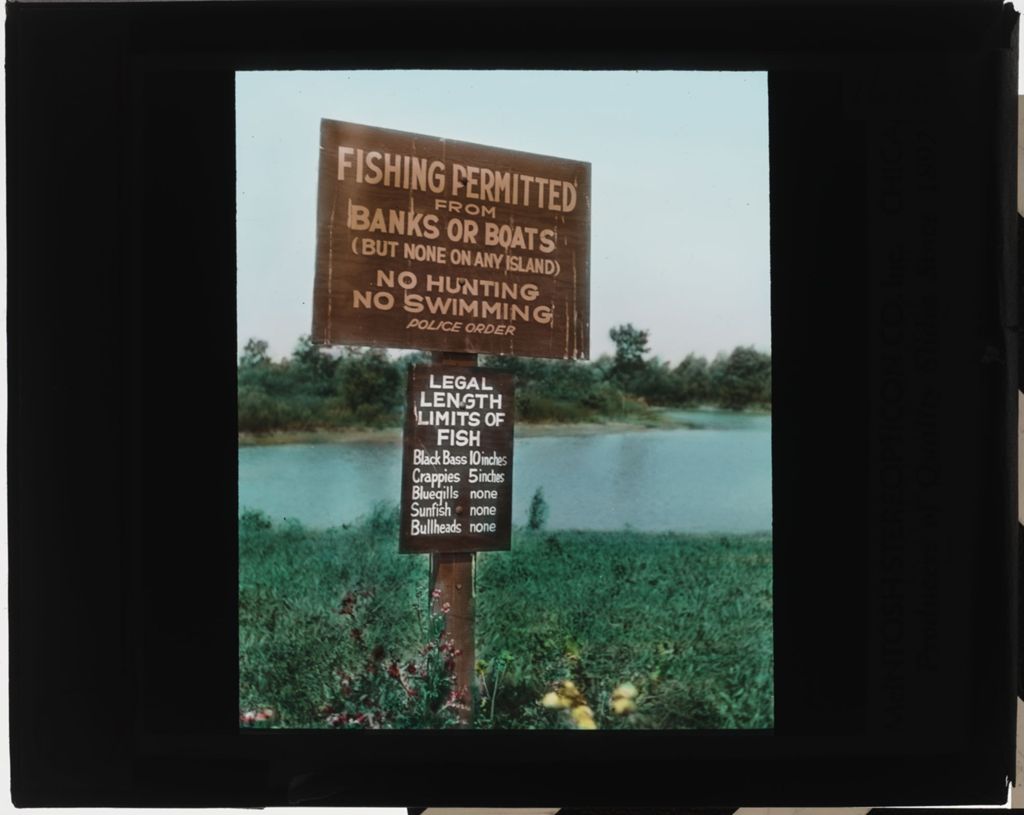 Miniature of Sign: Fishing Laws