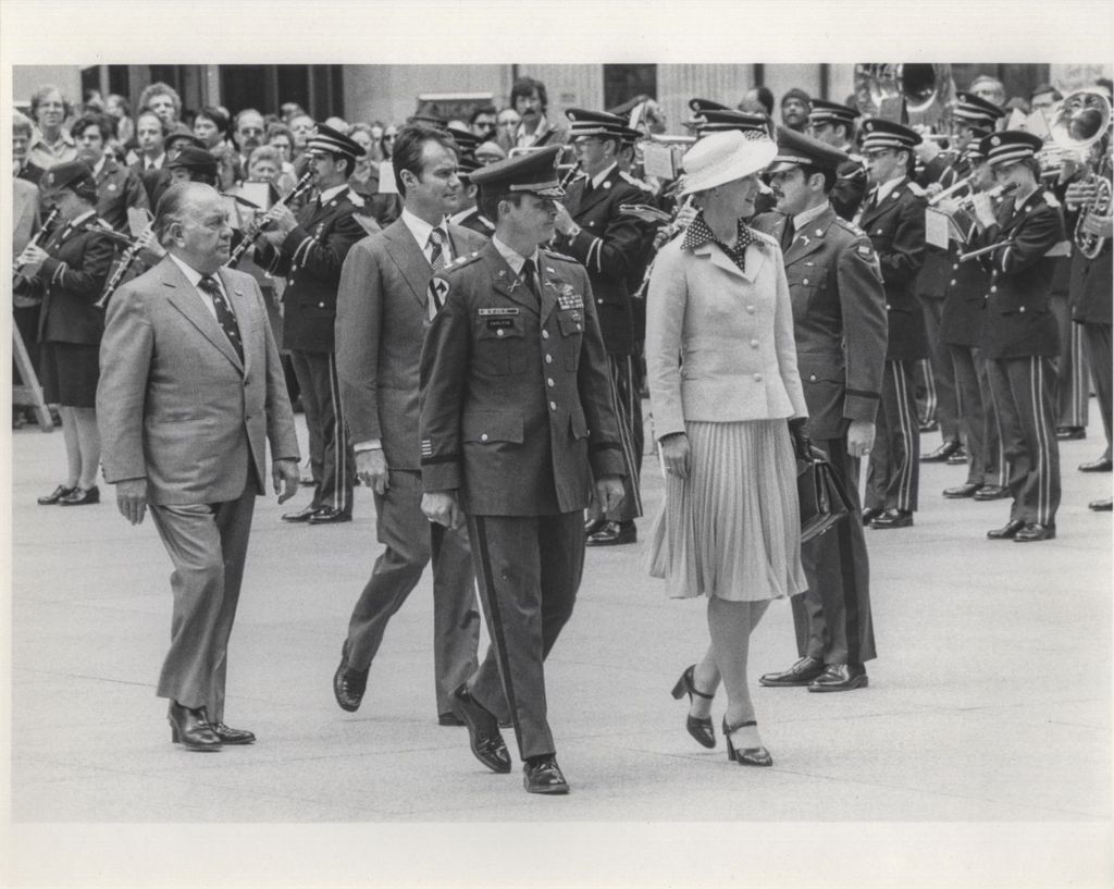 Queen Margrethe II of Denmark visits Chicago