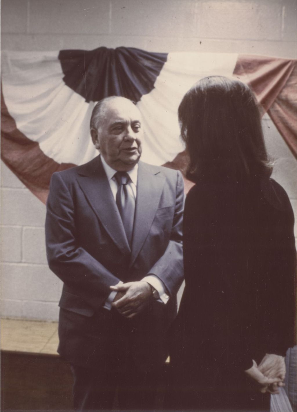 Richard J. Daley with Jacqueline Onassis
