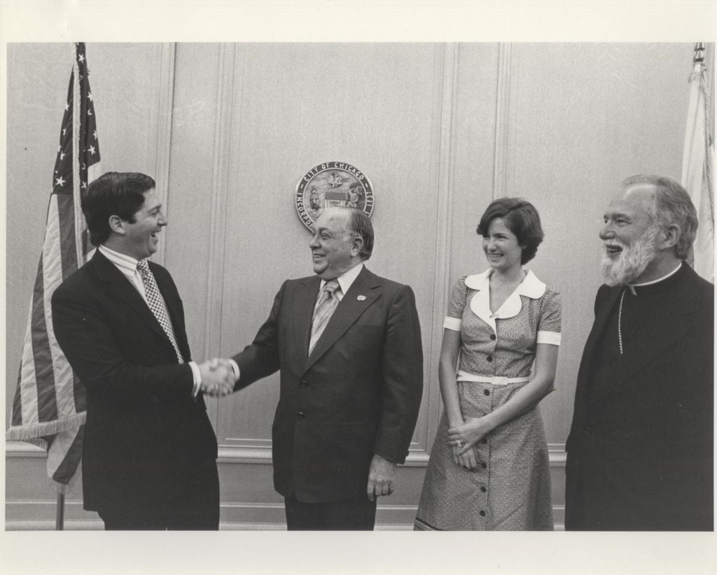 Richard J. Daley with the Crown Prince of Yugoslavia