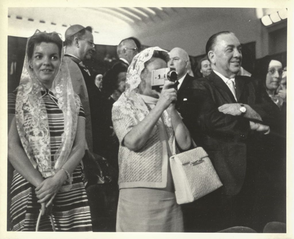 Richard J. and Eleanor Daley at an event in Rome
