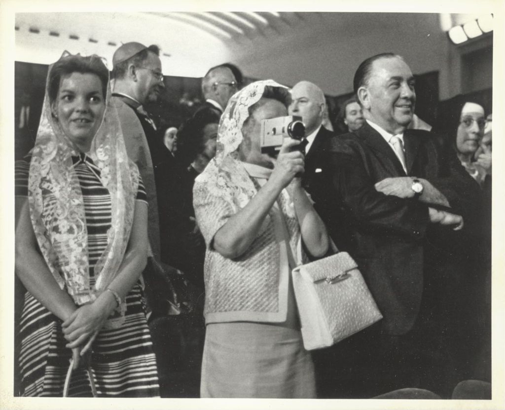Richard J. and Eleanor Daley at an event in Rome