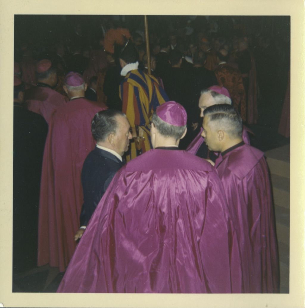 Miniature of Installation ceremony of Cardinal Cody in Rome