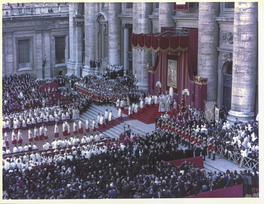 Procession at St. Peter's Basilica for Cardinal Cody's installation