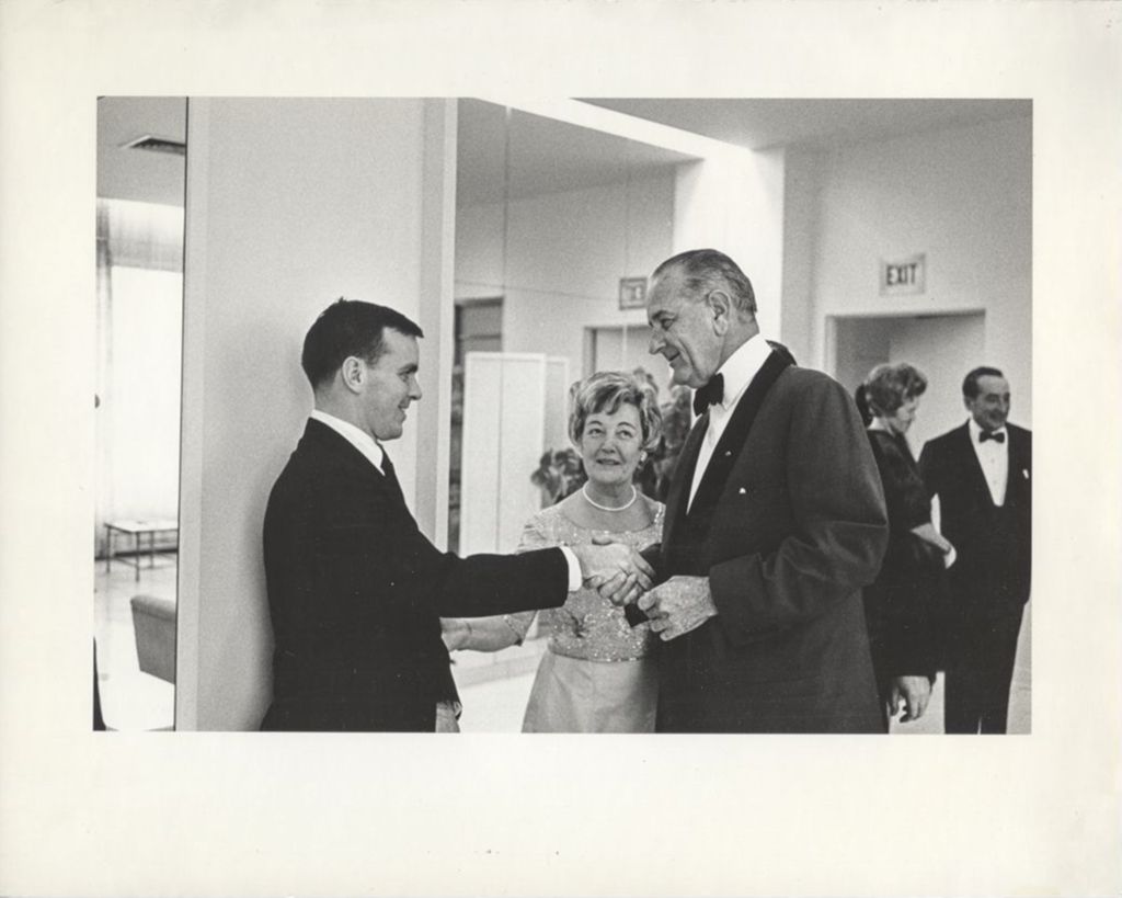 Richard M. Daley meets Lyndon B. Johnson
