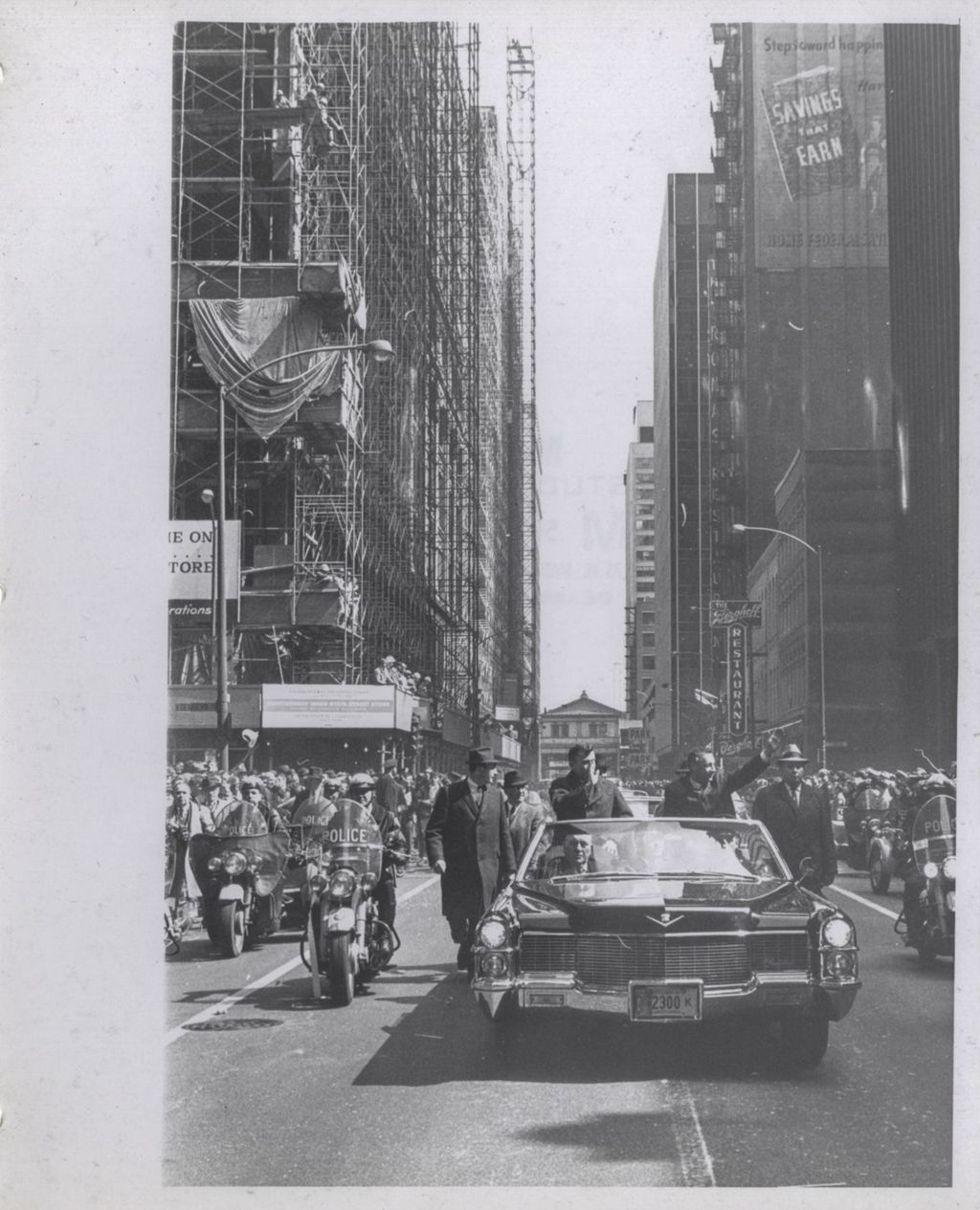 Parade for NASA Gemini astronauts Young and Grissom