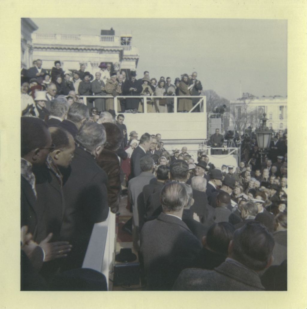 Miniature of Lyndon B. Johnson's Inauguration Day