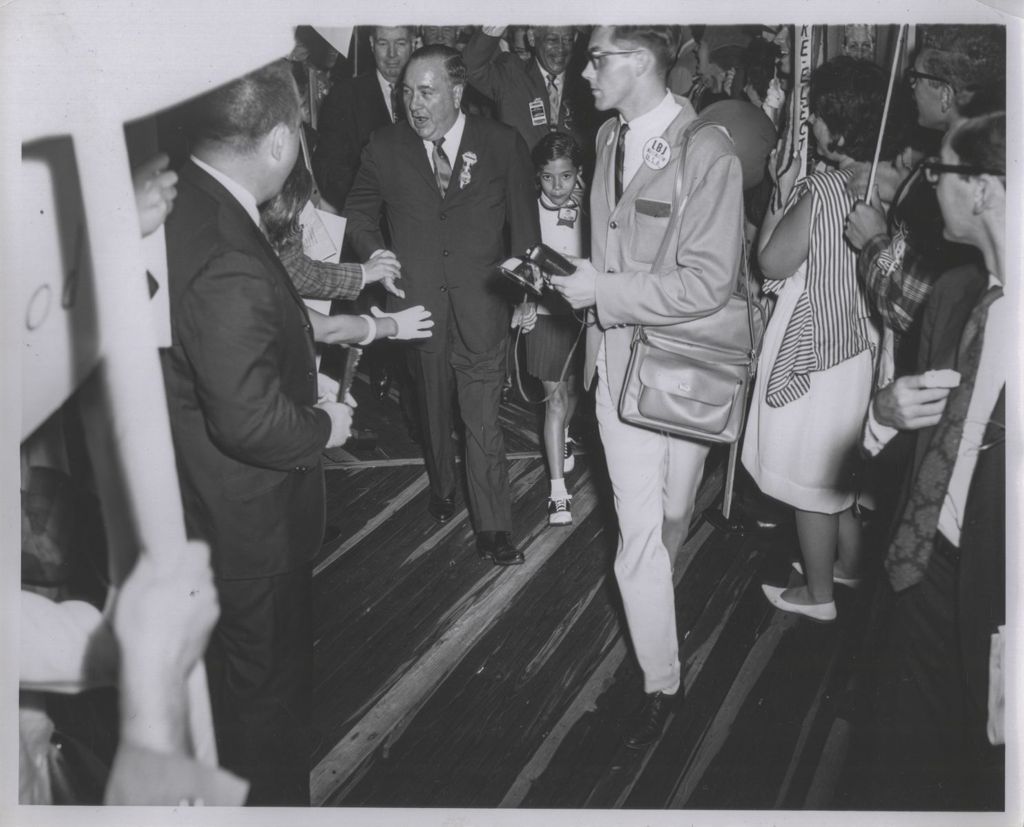 Miniature of Richard J. Daley at the 1964 Democratic National Convention