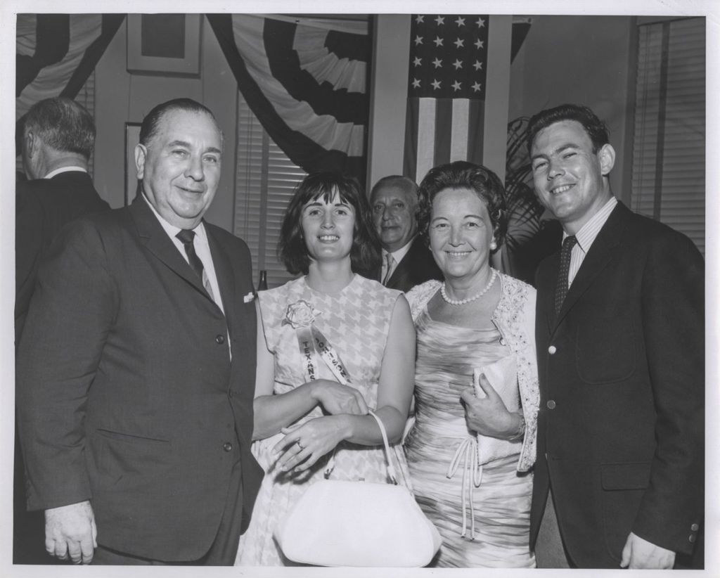 Miniature of Richard J. and Eleanor Daley at the 1964 Democratic National Convention