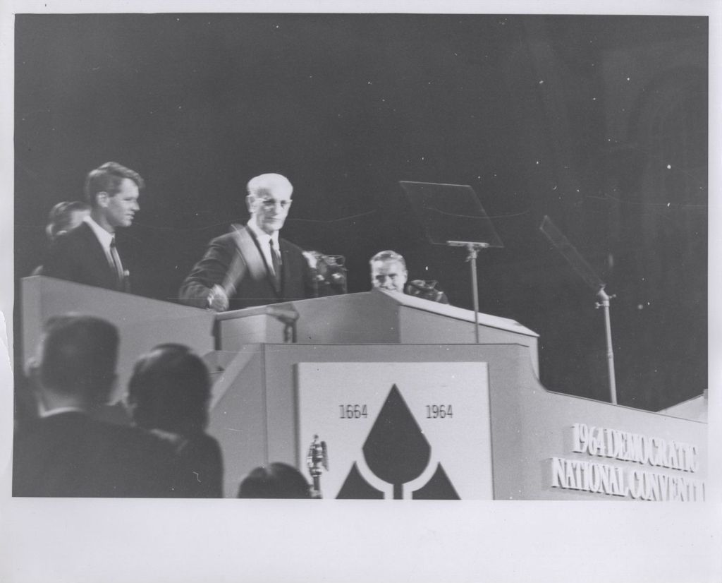 Miniature of Robert Kennedy at the 1964 Democratic National Convention