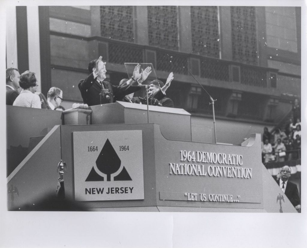 Hubert Humphrey at the 1964 Democratic National Convention