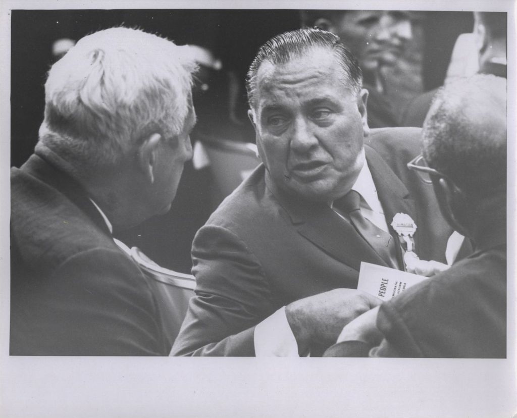 Miniature of Richard J. Daley at the 1964 Democratic National Convention