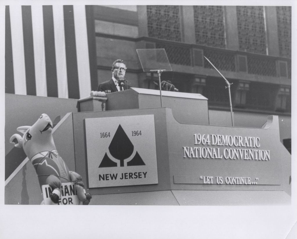 Miniature of Otto Kerner at the 1964 Democratic National Convention