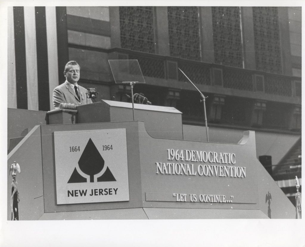 Dan Rostenkowski at the 1964 Democratic Convention