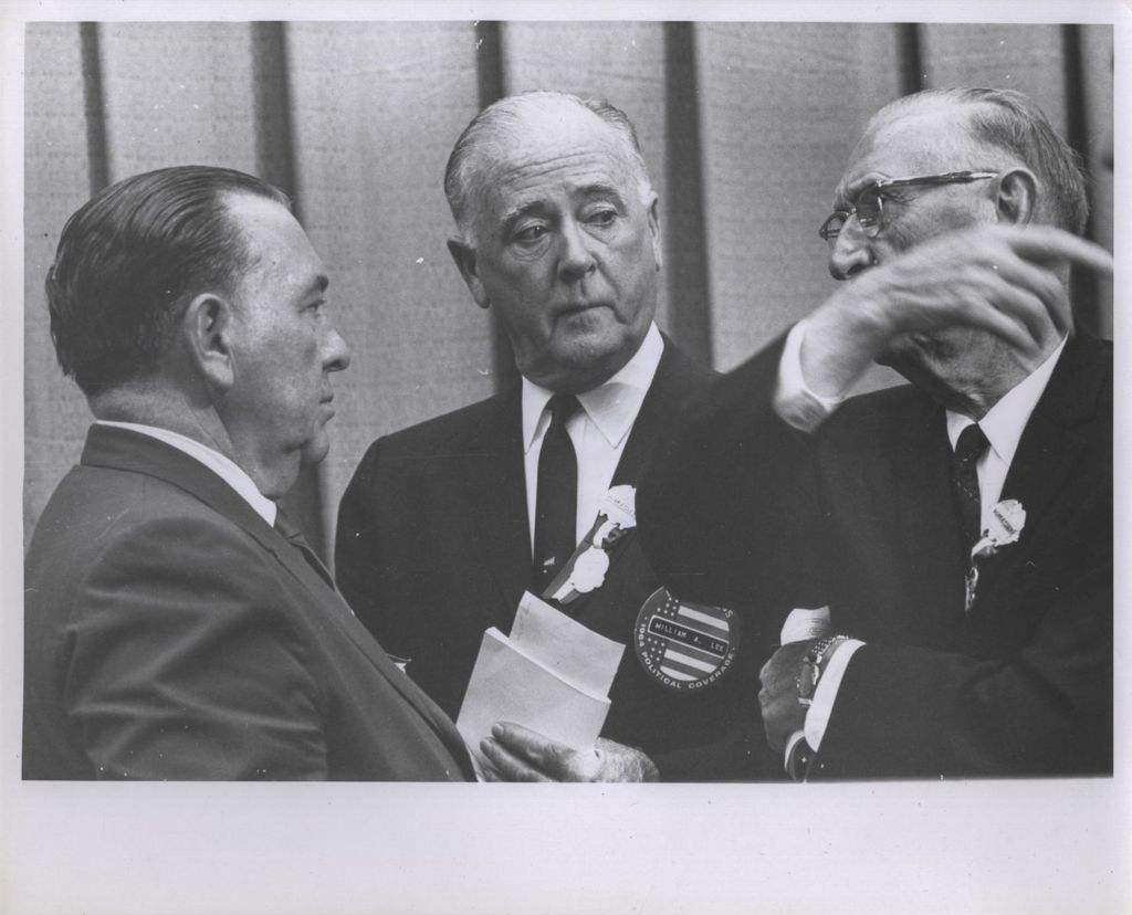 Miniature of Richard J. Daley at the 1964 Democratic Convention
