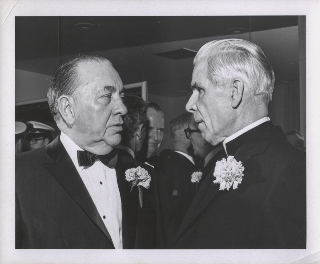 Richard J. Daley and Bishop Fulton J. Sheen