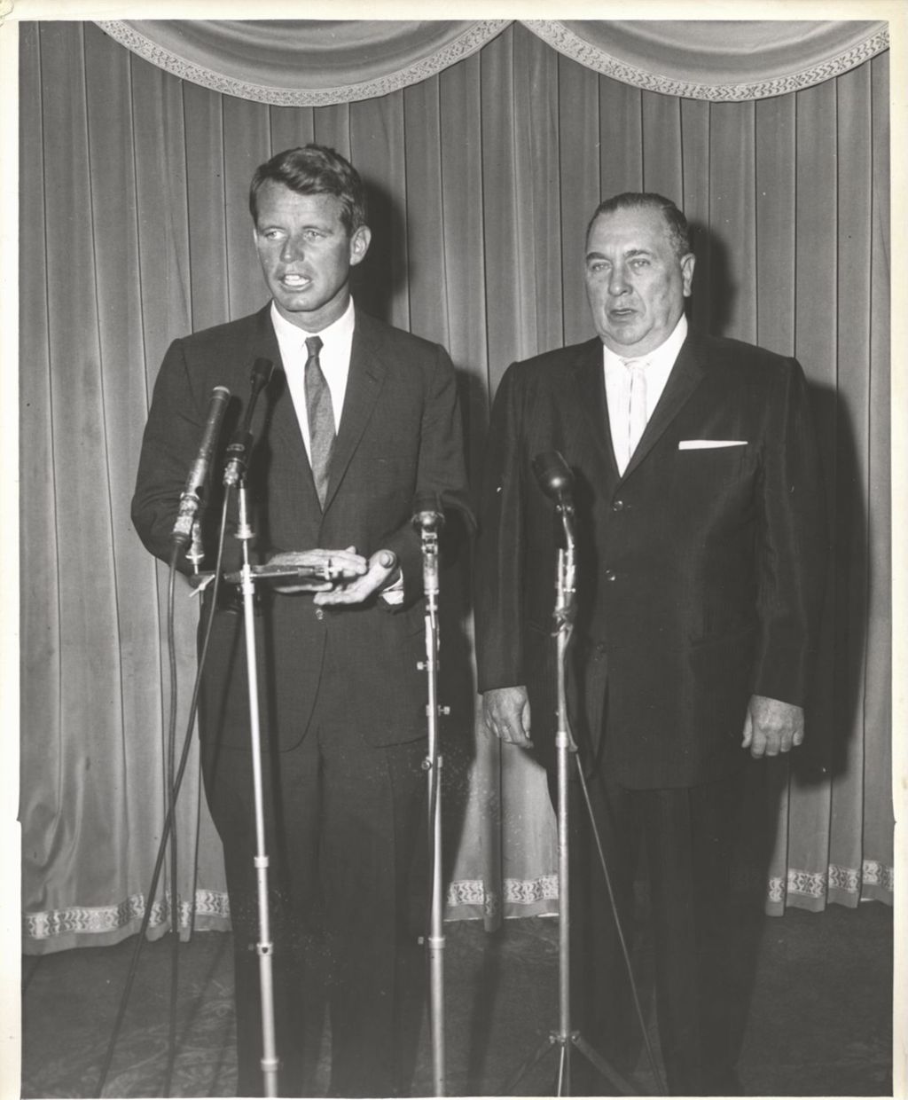 Robert Kennedy and Richard J. Daley