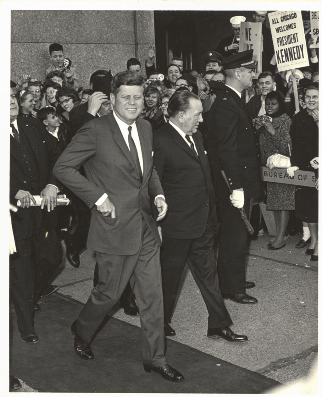 John F. Kennedy and Richard J. Daley