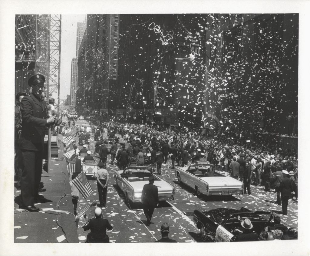 Miniature of Scene from a ticker tape parade