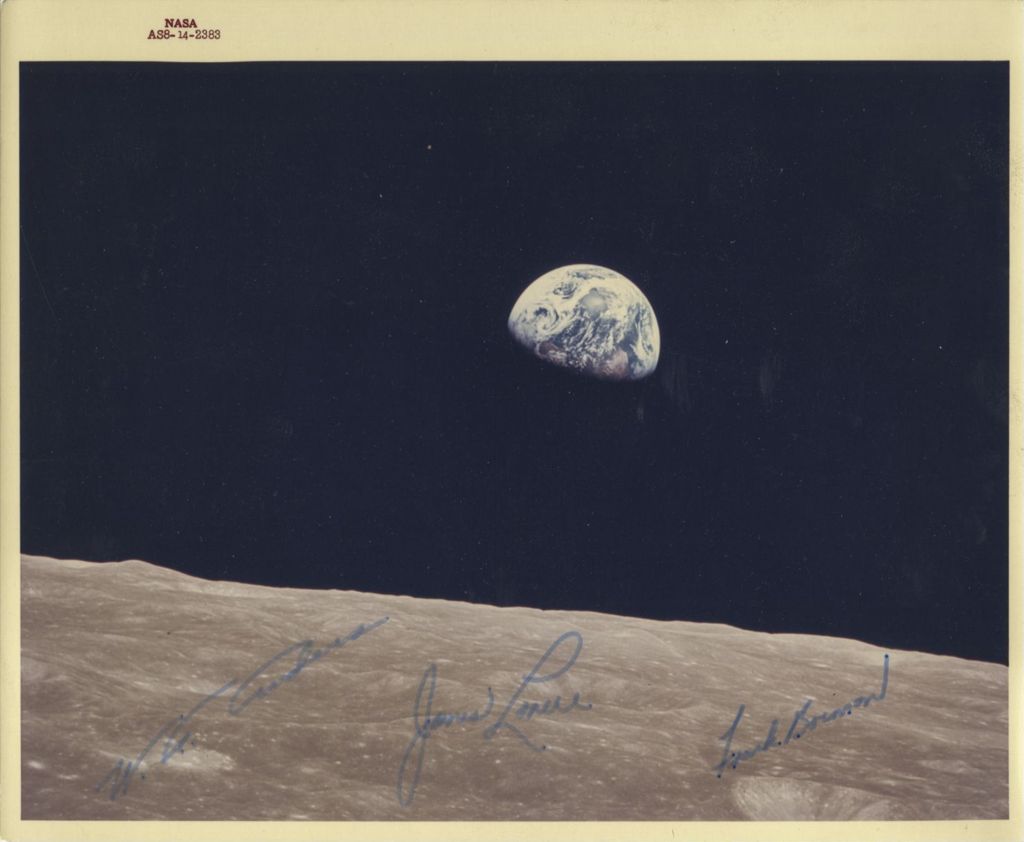 Miniature of Apollo 8 Earth View