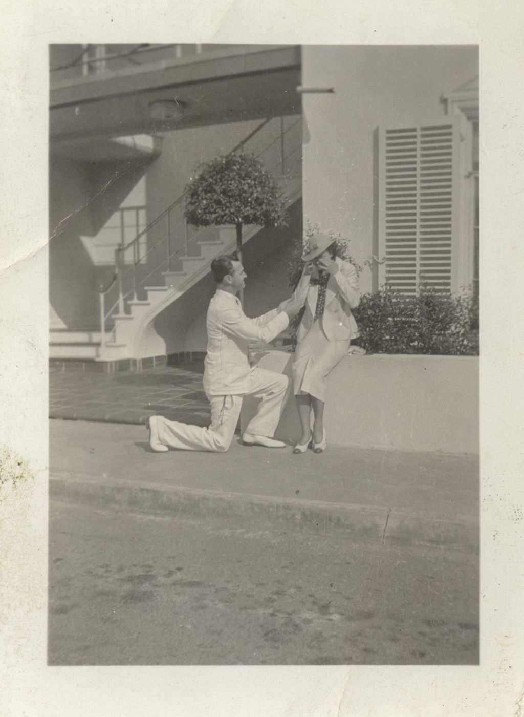 Miniature of Richard J. Daley and Eleanor Daley -- Honeymoon Trip