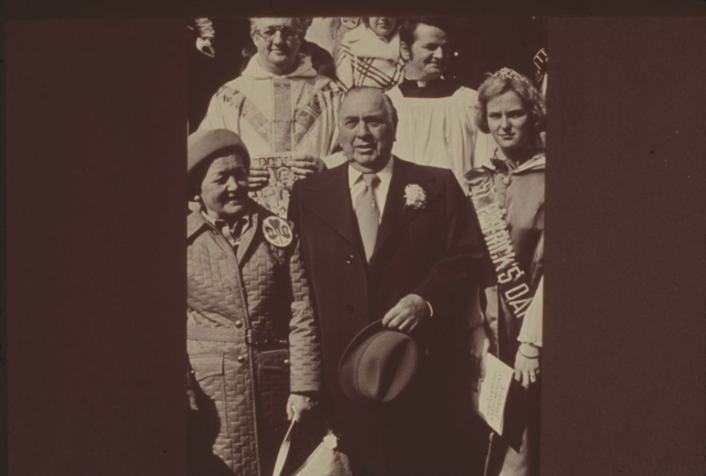 Eleanor and Richard J. Daley on St. Patrick's Day
