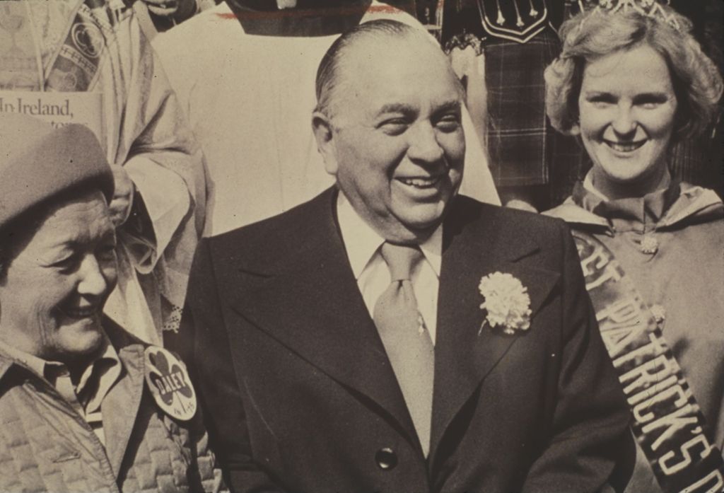 Eleanor and Richard J. Daley on St. Patrick's Day
