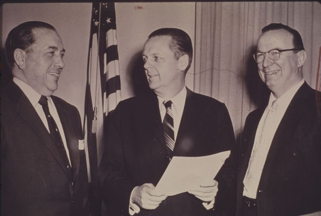 Richard J. Daley and William Stratton