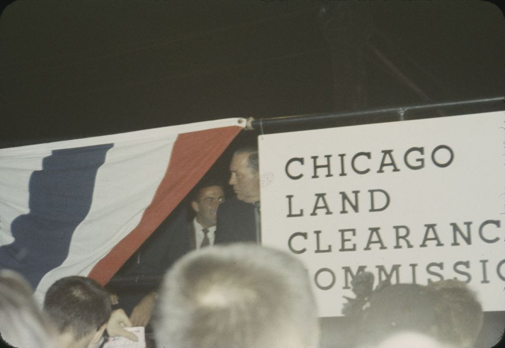 Miniature of Richard J. Daley at Chicago Land Clearance Commission event