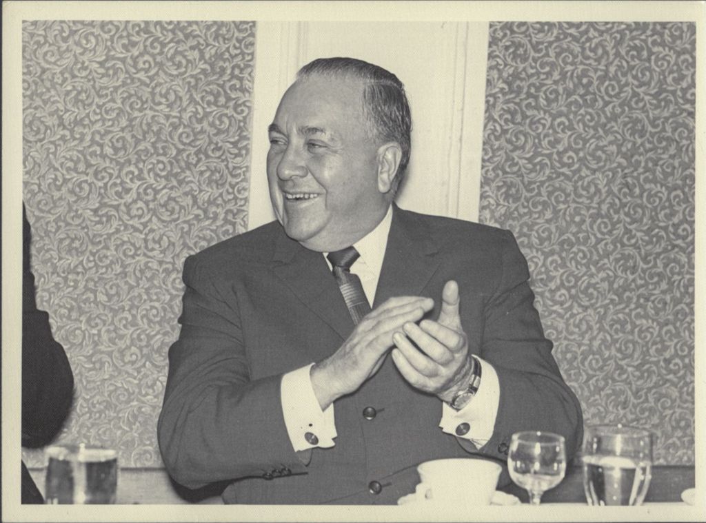 Miniature of Richard J. Daley at a dining event