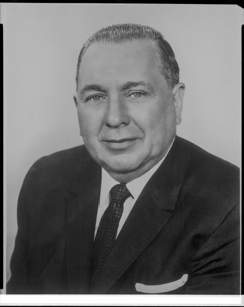 Miniature of Richard J. Daley in suit and tie