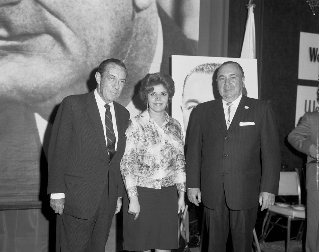 Richard J. Daley at Democratic Party event
