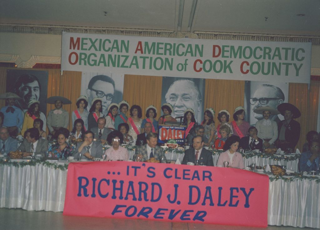 Miniature of Mexican American Democratic Organization of Cook County banquet