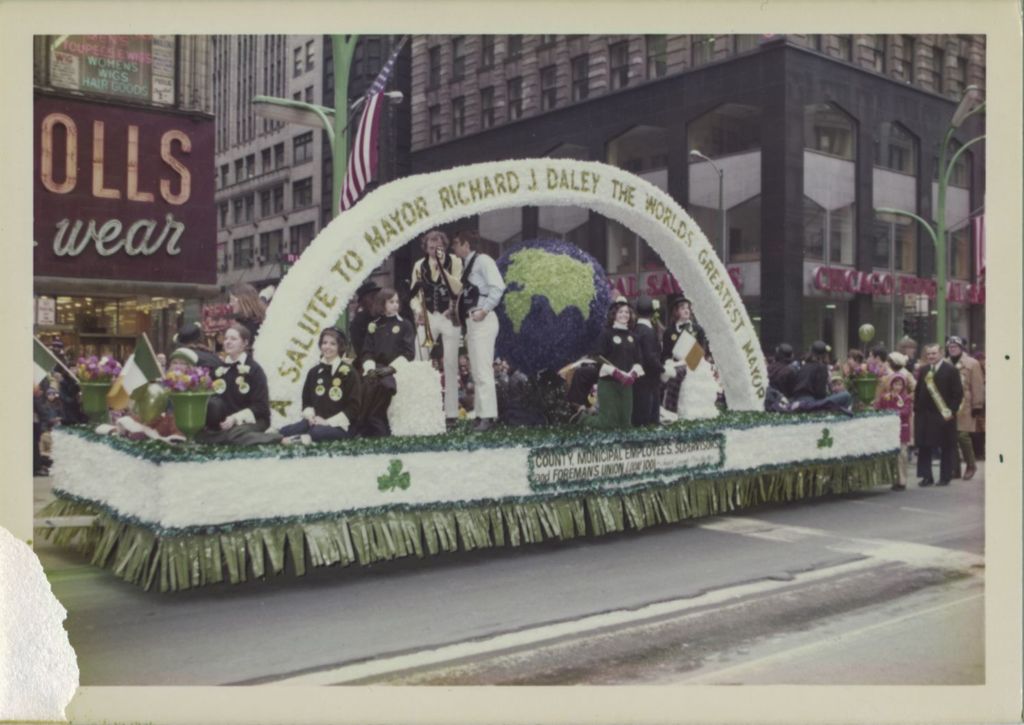 Miniature of Union Local 1001 float - St. Patrick's Day parade