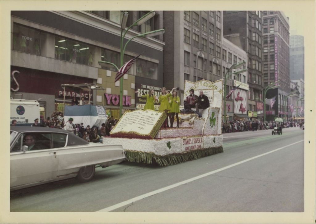 Miniature of Stanley Kusper float - St. Patrick's Day parade