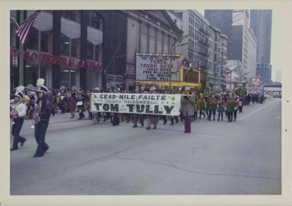 Miniature of Tom Tully banner - St. Patrick's Day parade