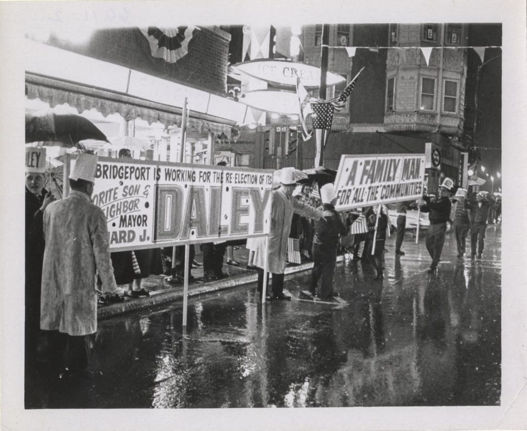 Miniature of Daley campaign parade