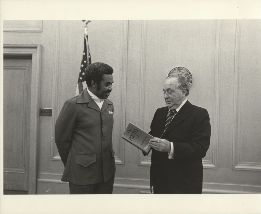 Alfred Rattray (Ambassador to Jamaica) and Richard J. Daley