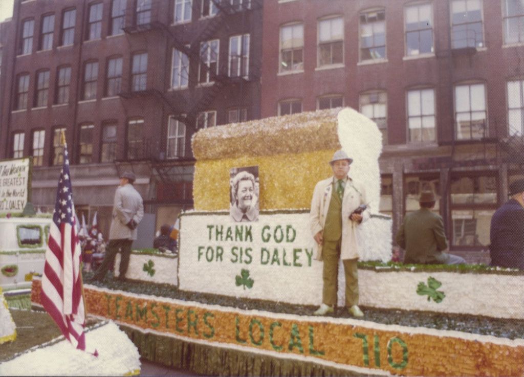 Teamsters Local 710 St. Patrick's Day Parade float