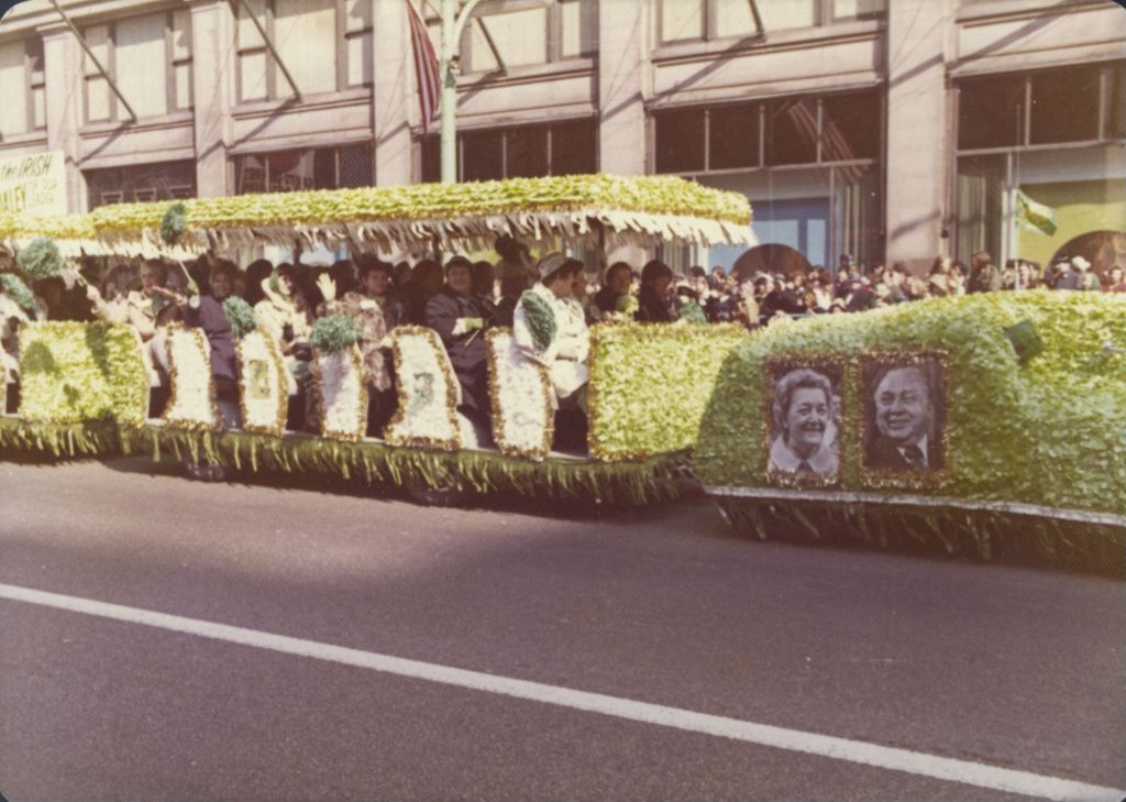 St. Patrick's Day Parade float