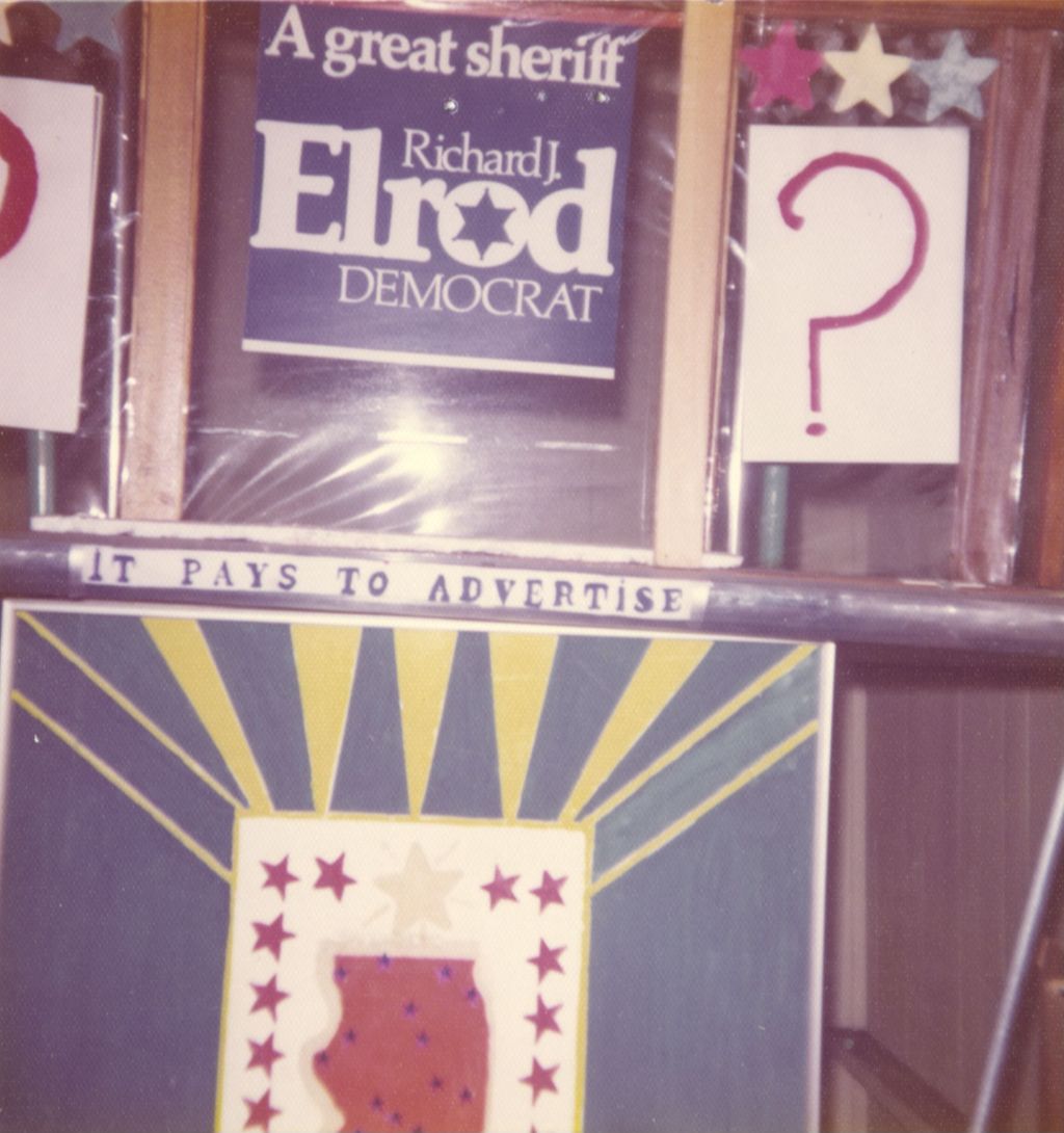 Miniature of Campaign sign for Richard Elrod