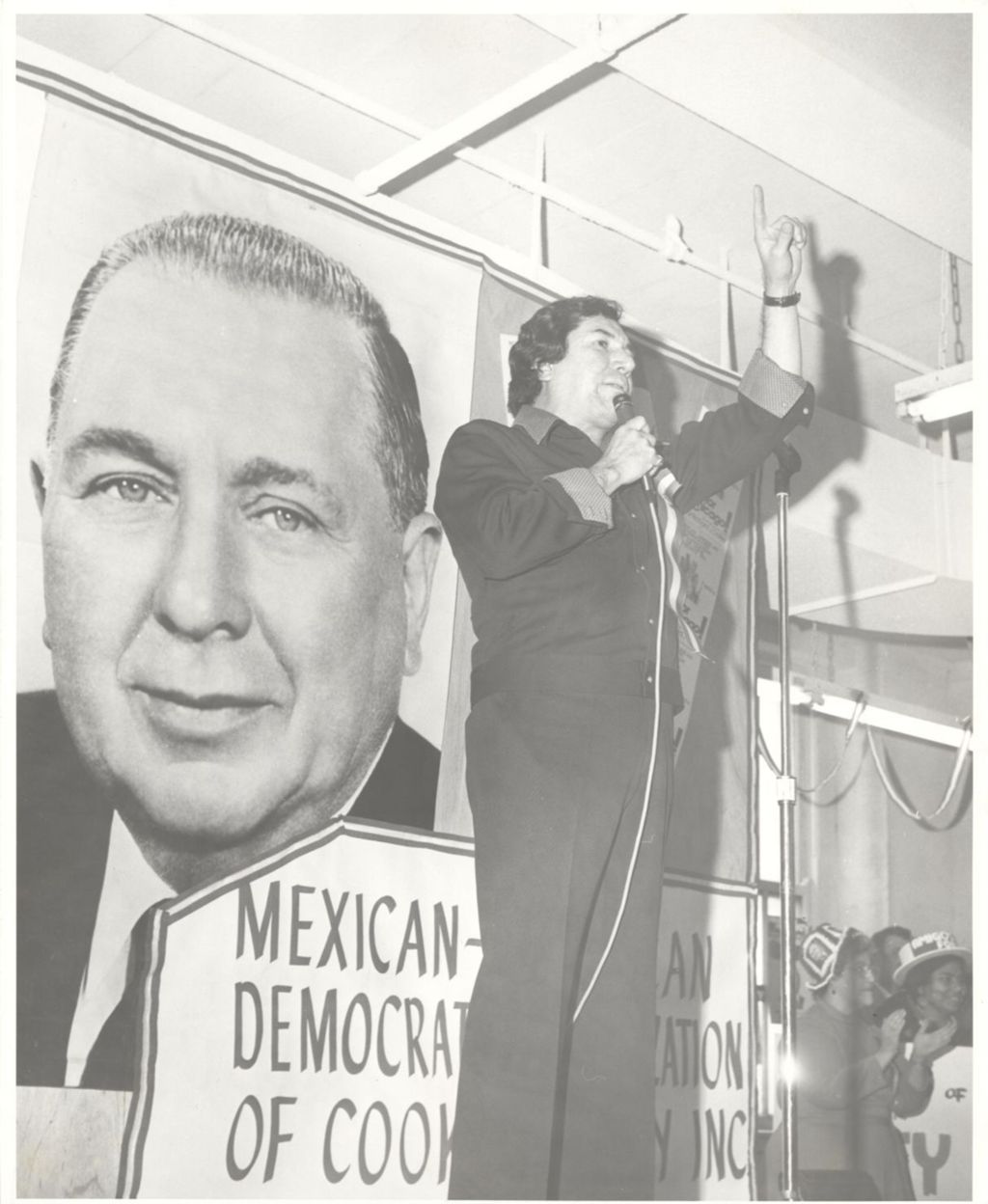 Speaker at Mexican-American Democratic Organization of Cook County event