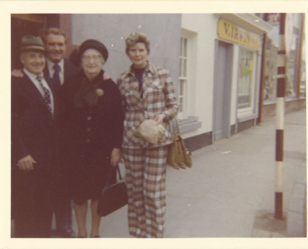 Mrs. B. Daly with three others in Ireland
