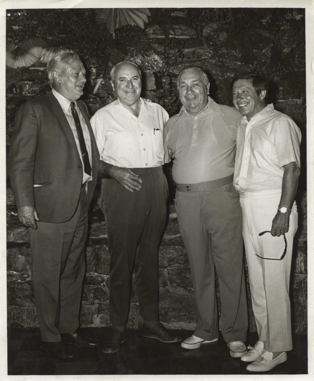 Richard J. Daley with others in Palm Springs, Florida