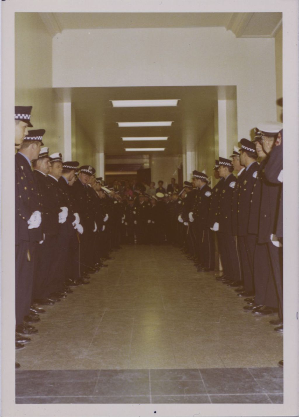 Fifth mayoral inauguration of Richard J. Daley, Chicago Police officers