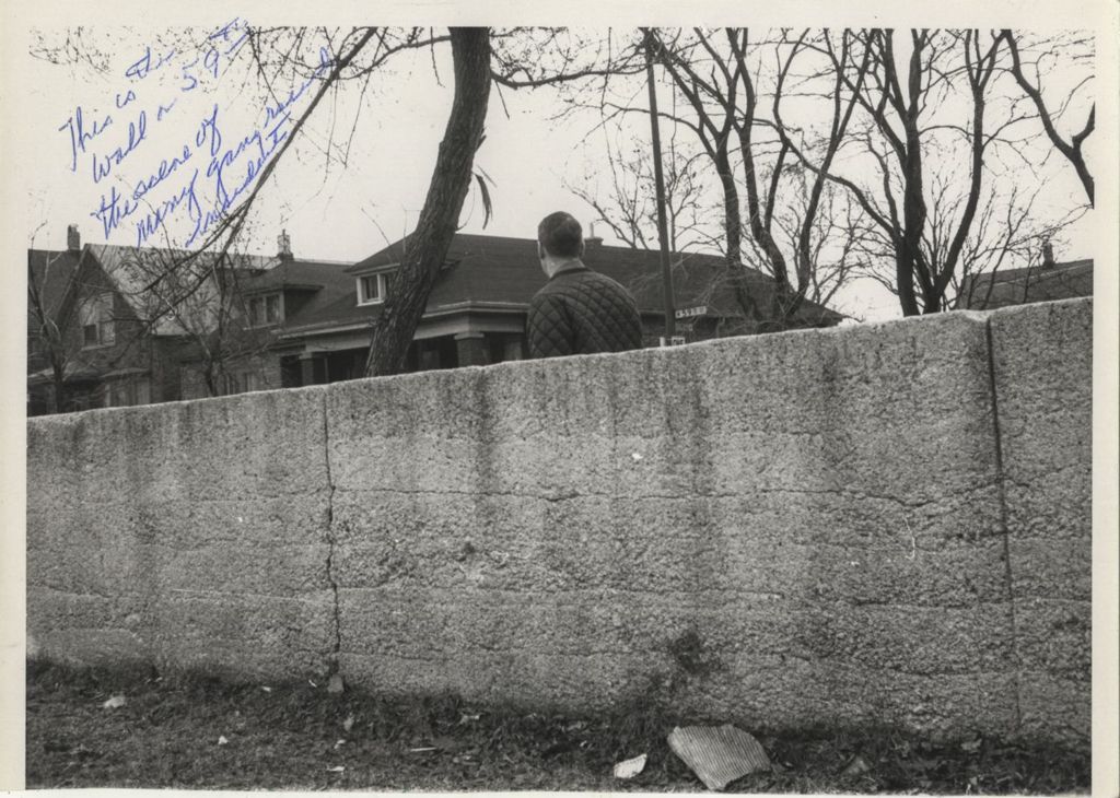 Miniature of Hermitage Park, wall on 59th Street