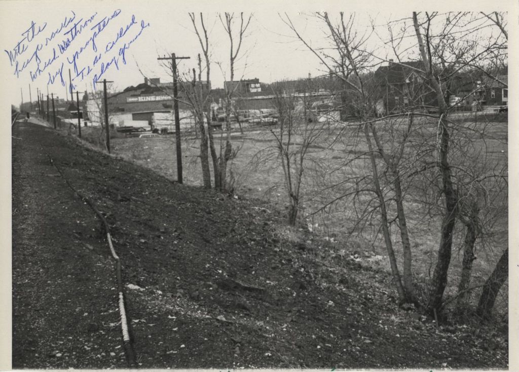 Miniature of Hermitage Park from railroad overpass